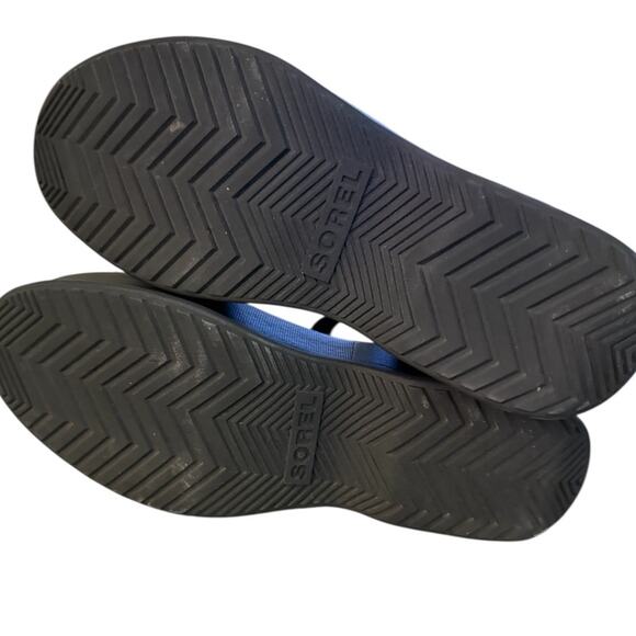 NWOT Sorel DaySpring Ankle-Strap Platform Black Sandals – Sz 9 - Picture 7 of 7